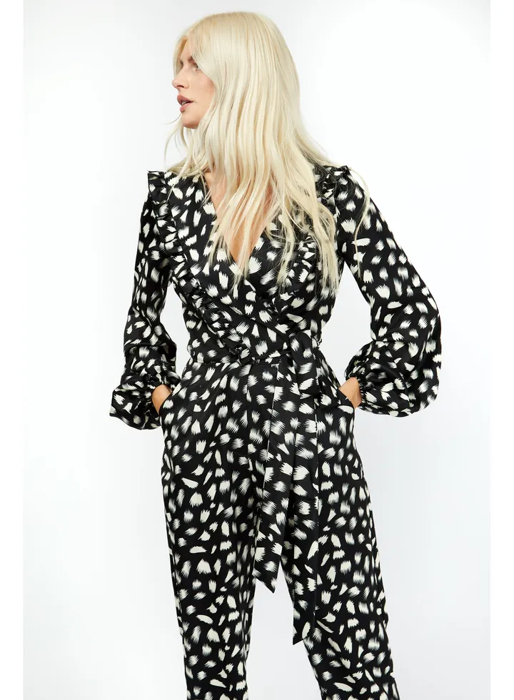 Little Mistress Satin Jumpsuit