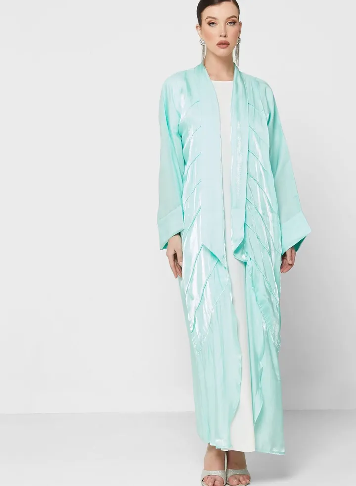 Pintuck Detail Abaya