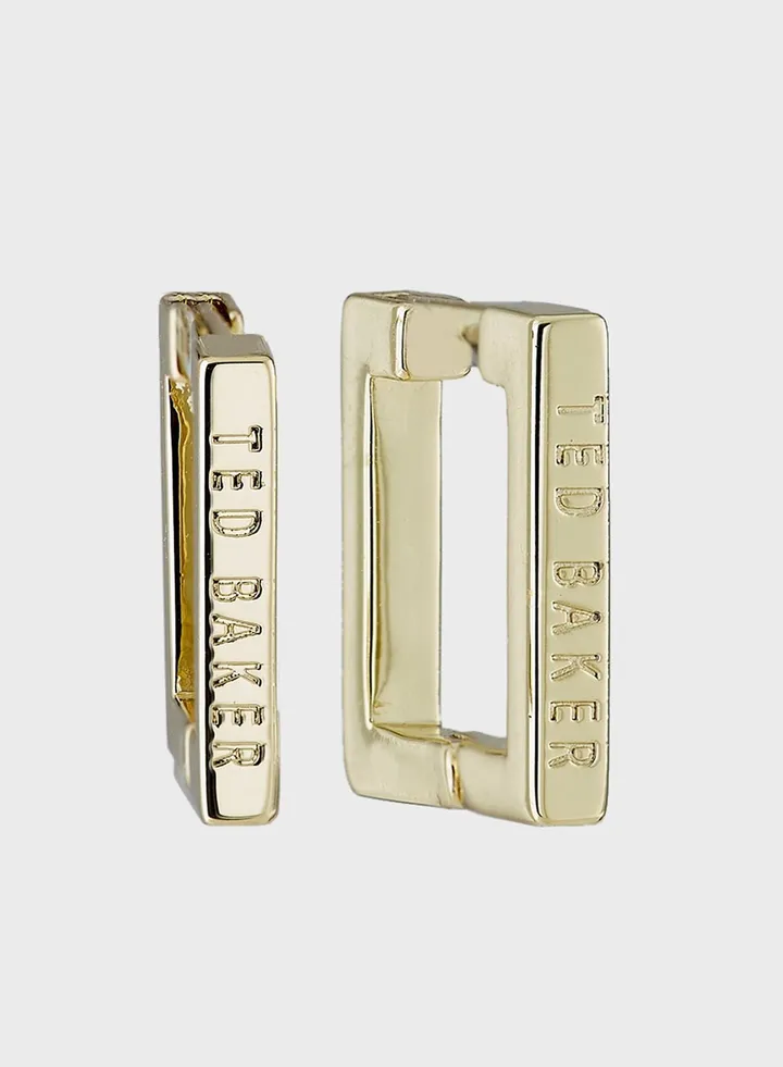 Senrii Small Square Hinge Earrings
