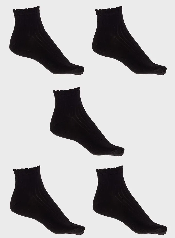 5 Pack Seamless Toes Anklets