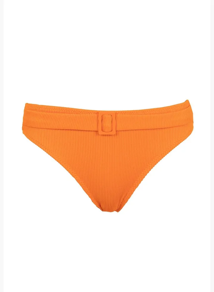 Belt Detailed Bikini Bottoms