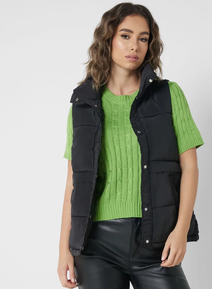 Sleeveless Puffer Vest
