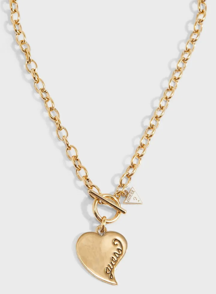 Heart Shaped Pendant Necklace