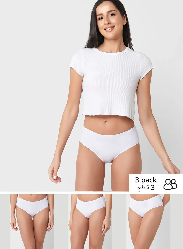 3 Pack Hipster Brief
