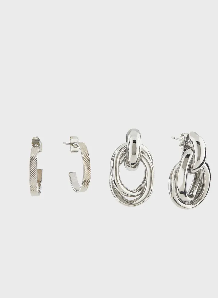 Saga 2 Pack Earrings
