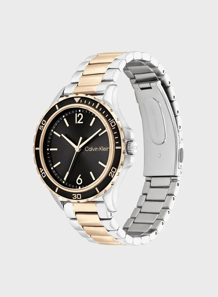 Lively Steel Strap Analog Watch