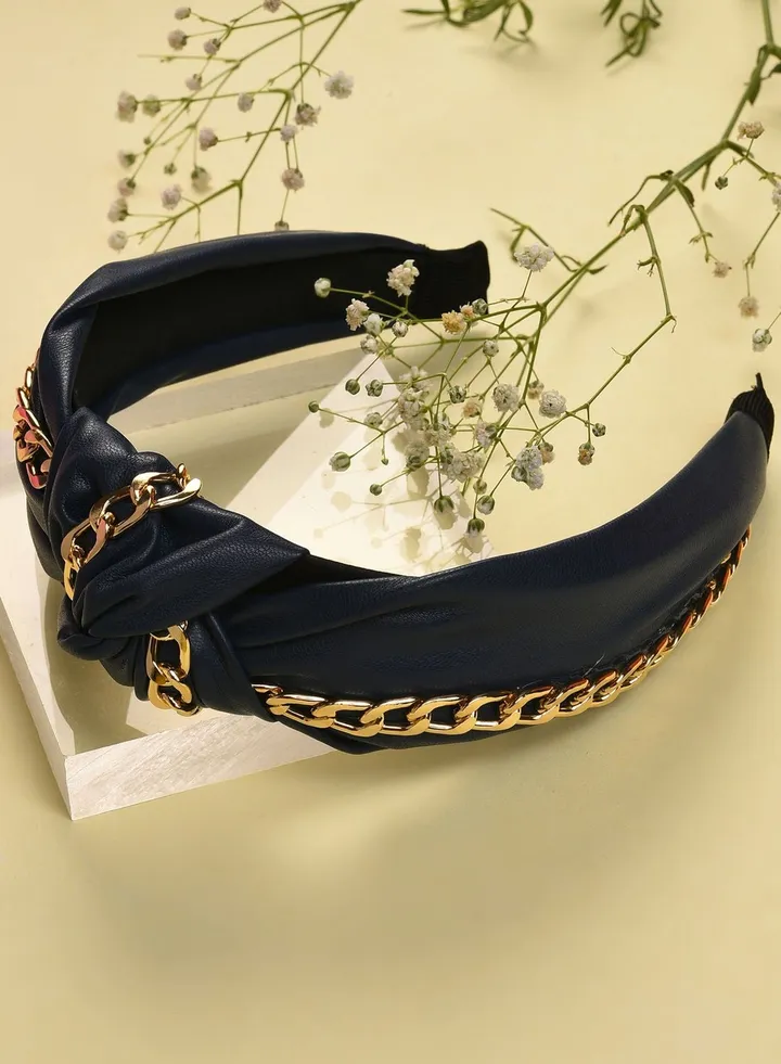 Hair Band with Chain Detail