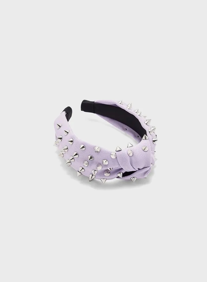 Studded Knot Headband