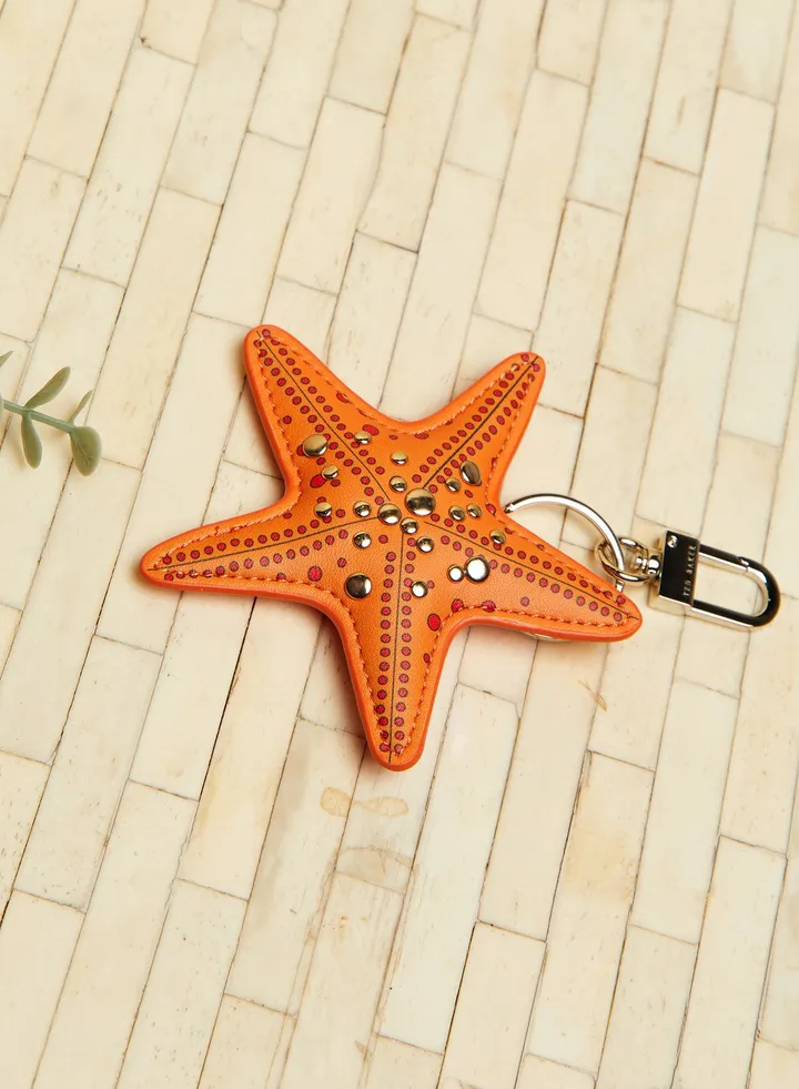 Starrr Starfish Keyring