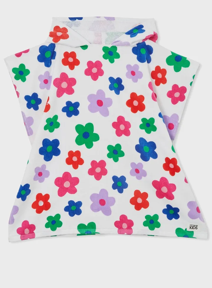 Printed Hooded Towel