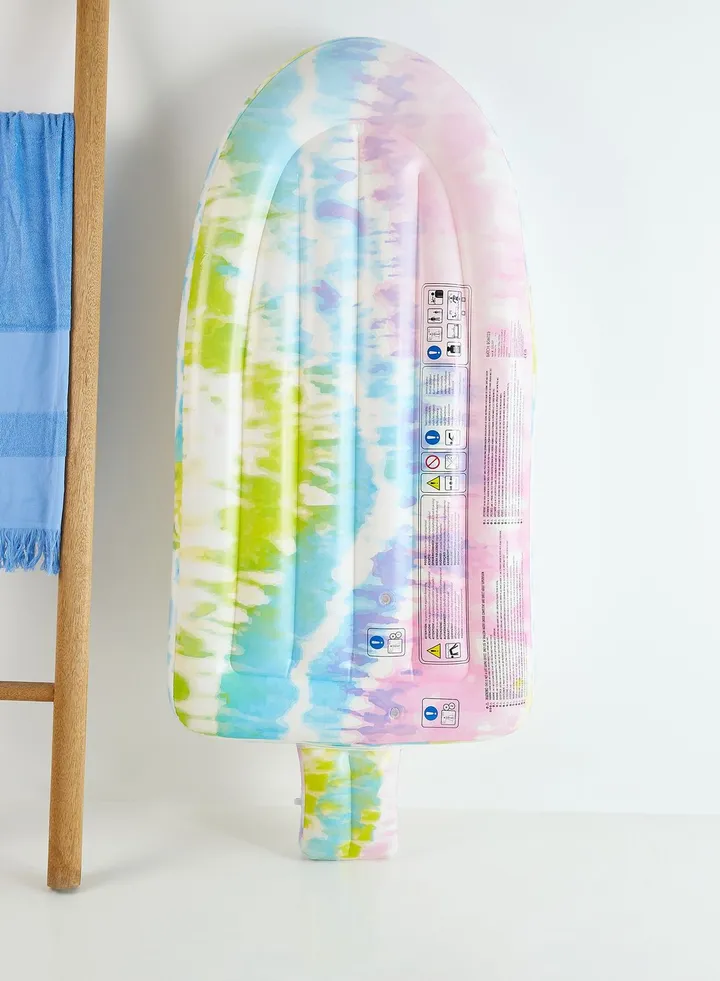 Luxe Lie-On Float Ice Pop Tie Dye