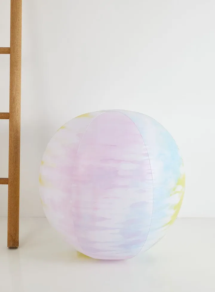 Xl Inflatable Beach Ball Tie Dye Sorbet