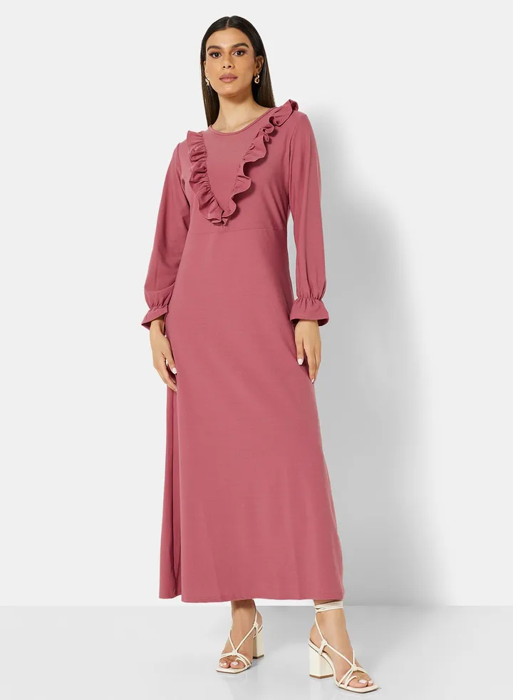 Tofisa Ruffled Front Dress