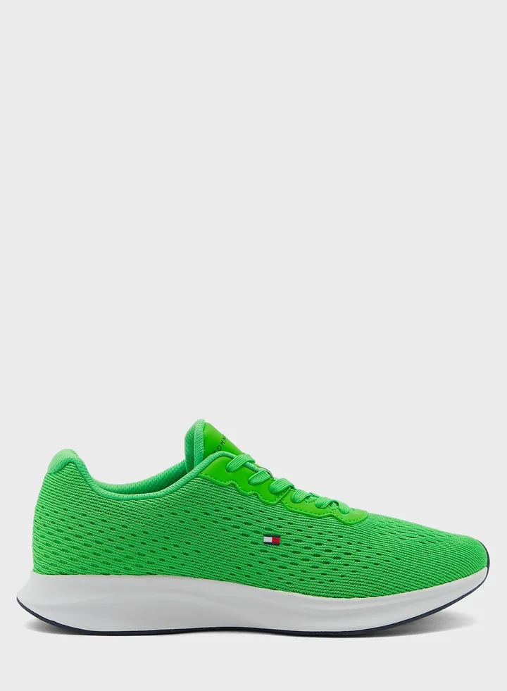 Logo Print Low Top Sneakers