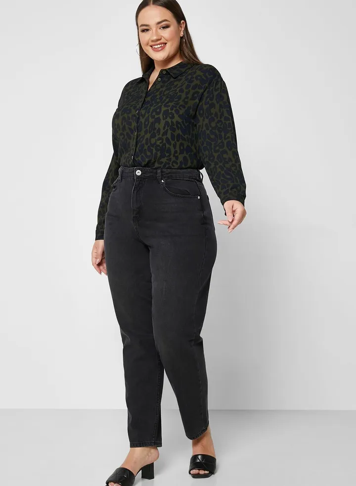 High Waist Mom Jeans