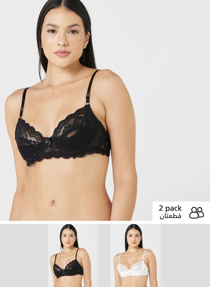 Balconette Lace Bra