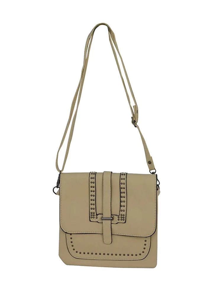 Fashion Crossbody Bag Beige