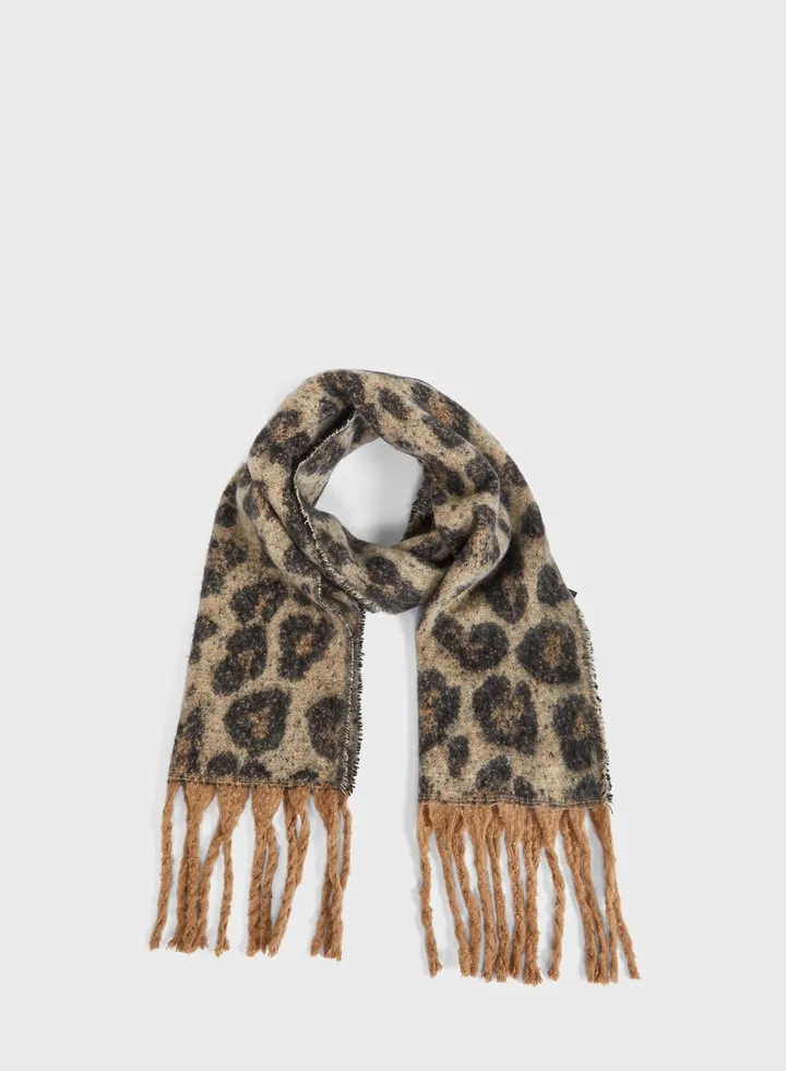 Animal Print Scarf