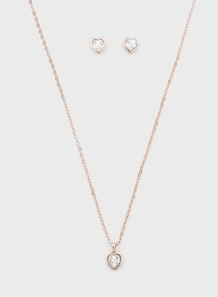 Hadeya Crystal Heart Gift Set