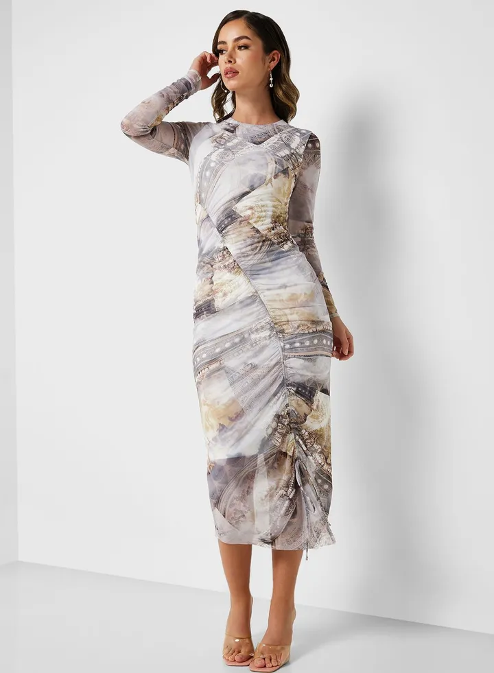Bow Detail Bodycon Dress