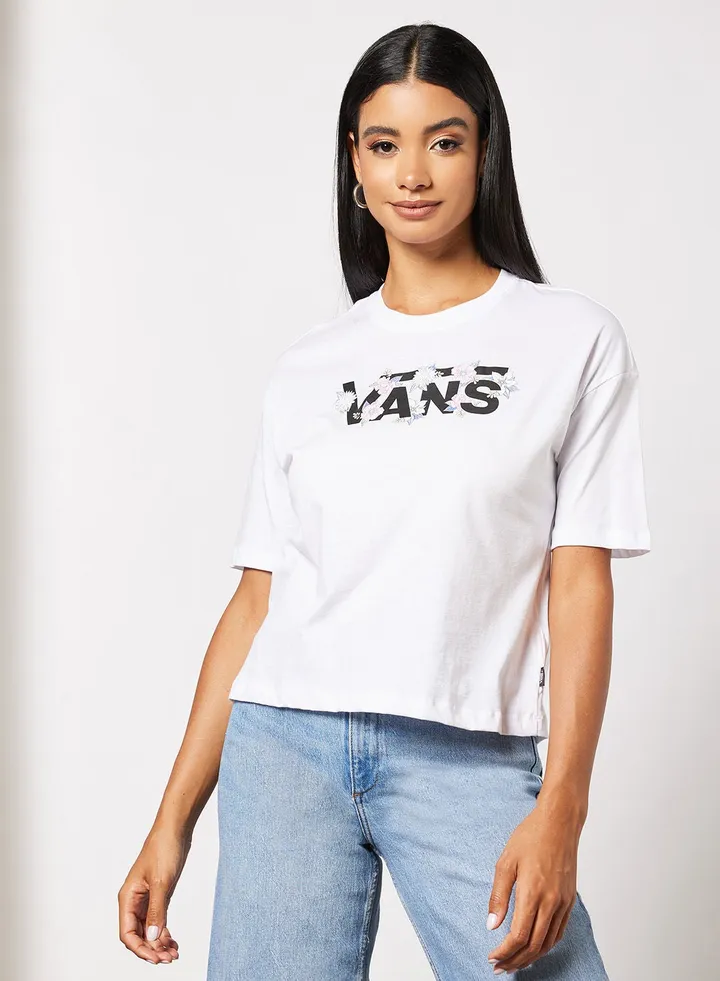 Floral Logo T-Shirt