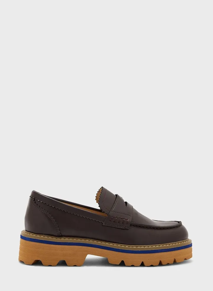 Patent Chunky Loafers