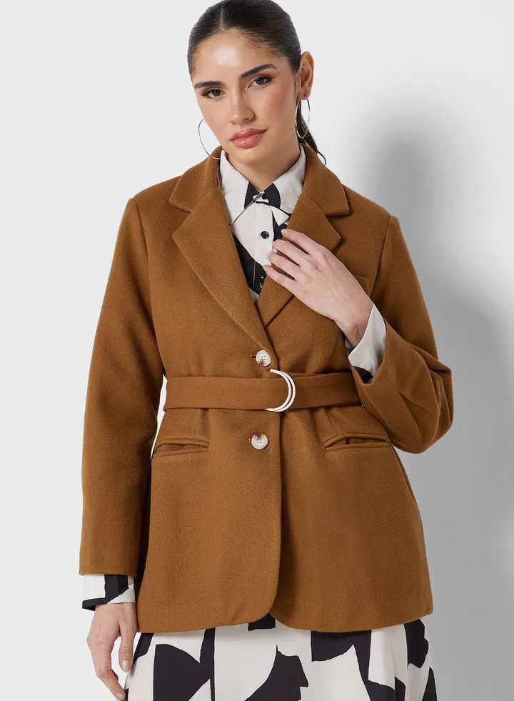 Belted Classic Blazer