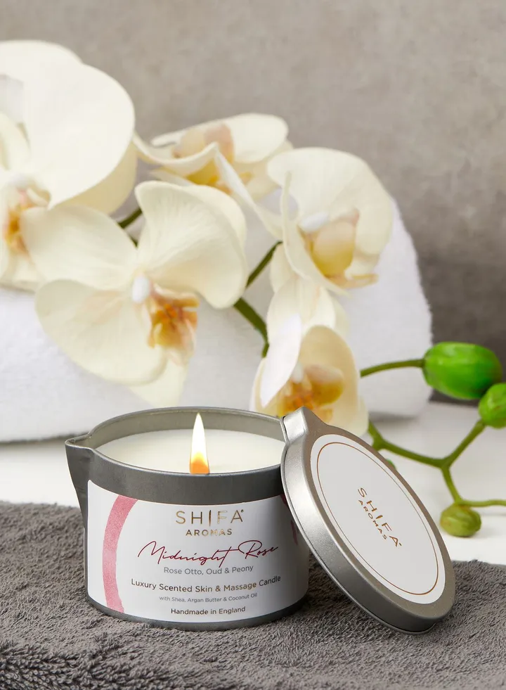 Rose Otto, Peony & Oud Massage Candle