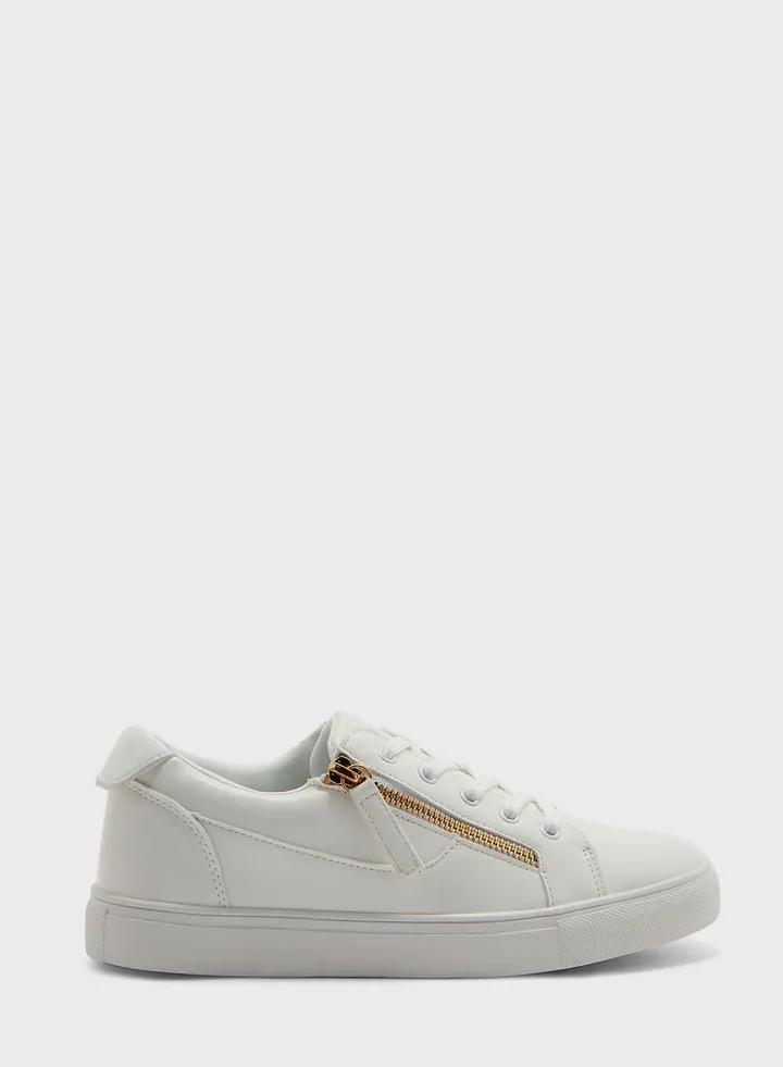 Zip Detail Sneaker