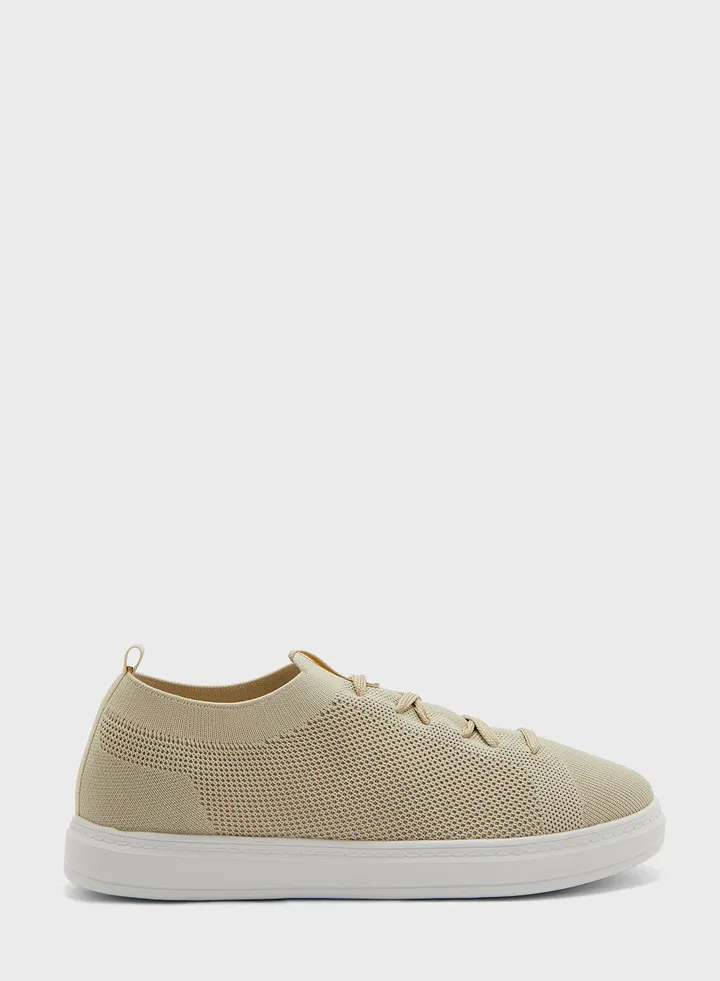 Knit Speckled Sole Sneaker