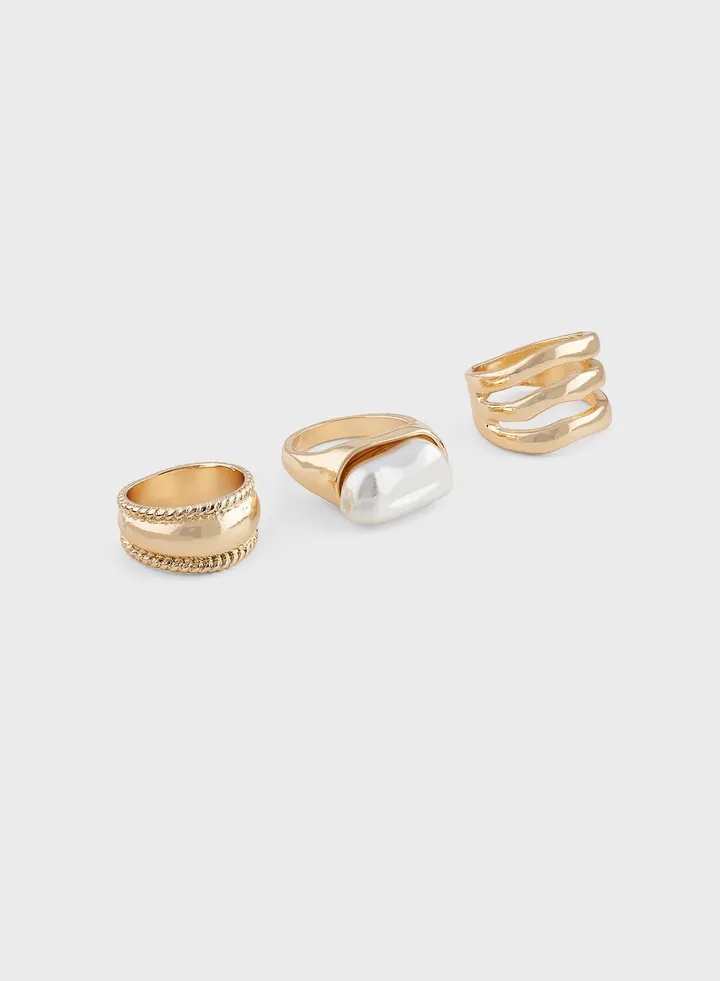 3 Pack Mix Ring Set