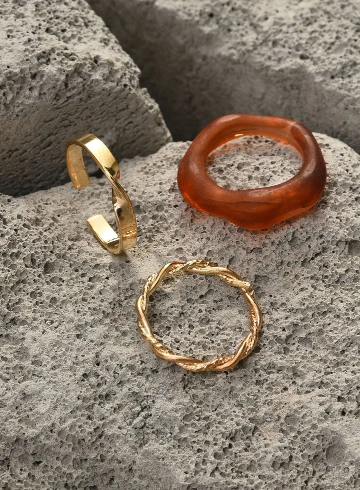 Gold Plated Designer Ring