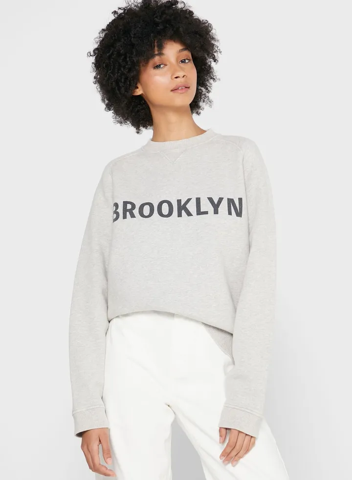 Crew Neck Brooklyn Sweatshirt