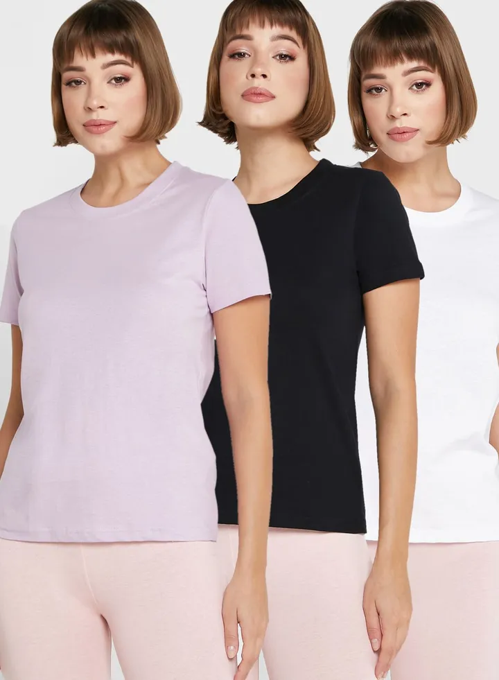 3 Pack Regular T-Shirt