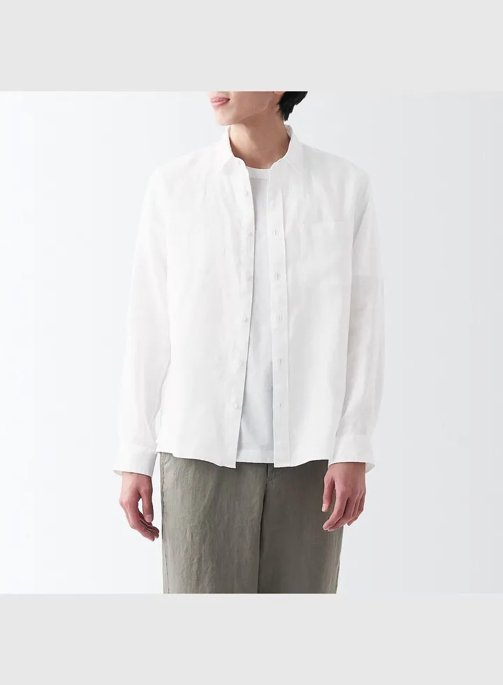 French Linen Washed Shirt