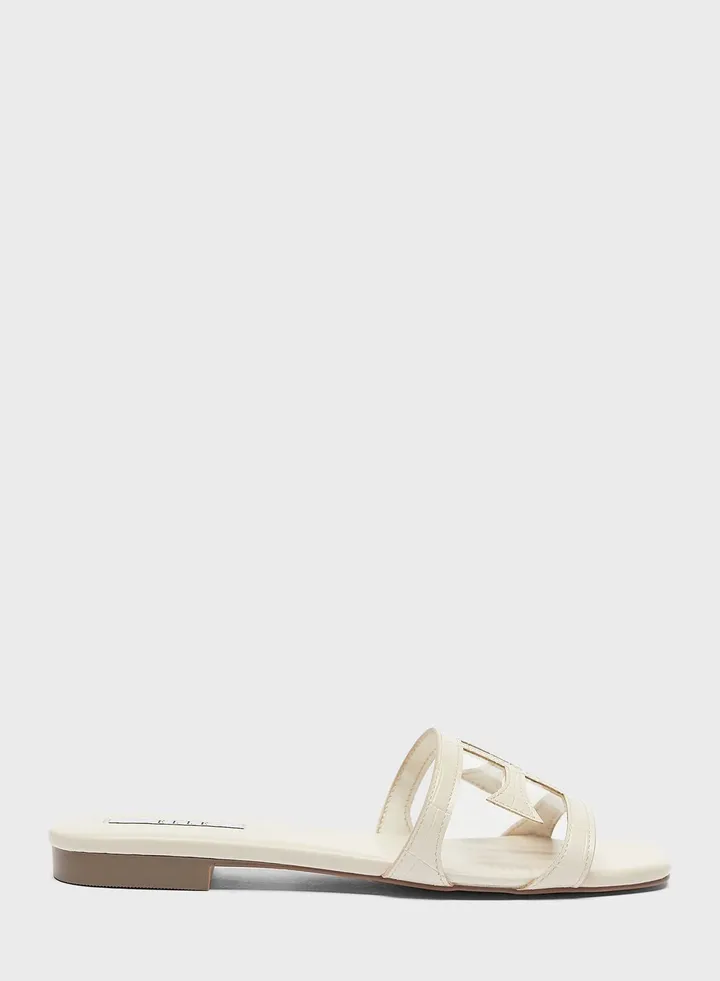 Single Strap Flat Sandals