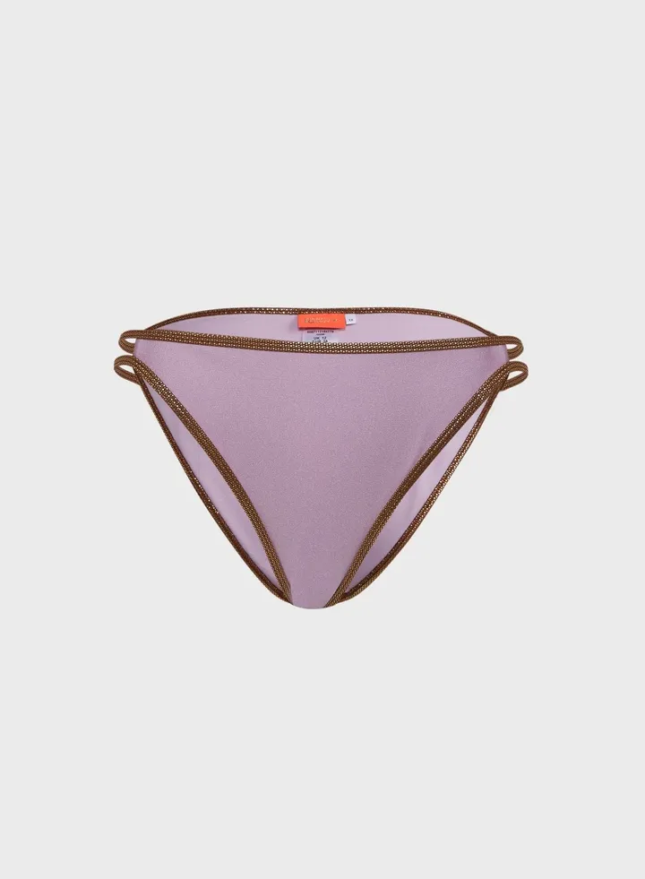 Tort Trim Shirred Bikini Bottom