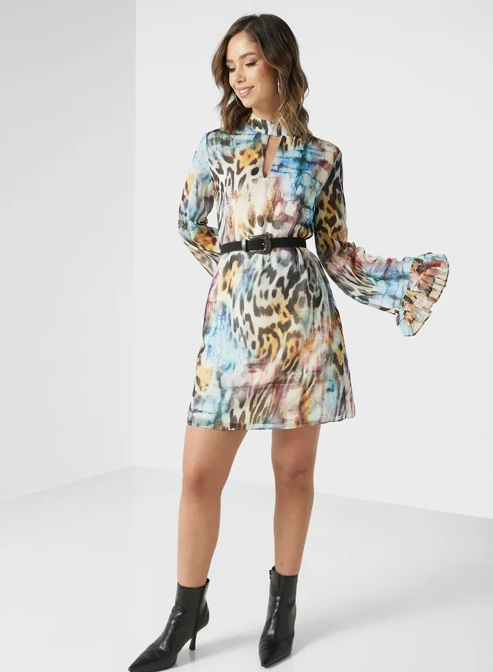 Animal Print Dress
