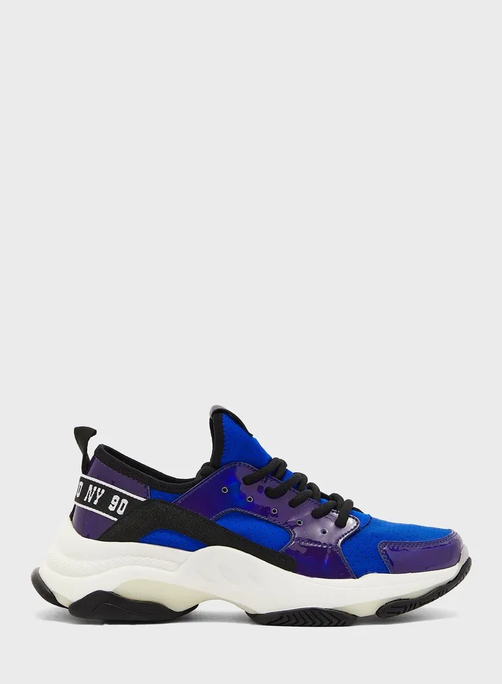 Ajax Contrast Stripe Sneakers