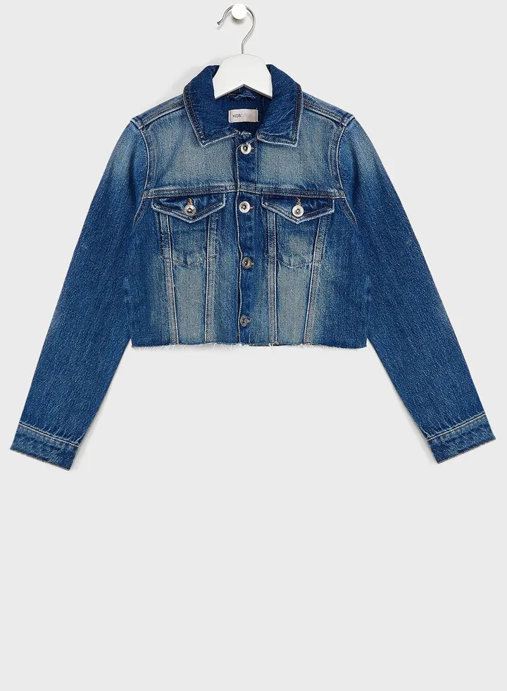 Kids Casual Denim Jacket