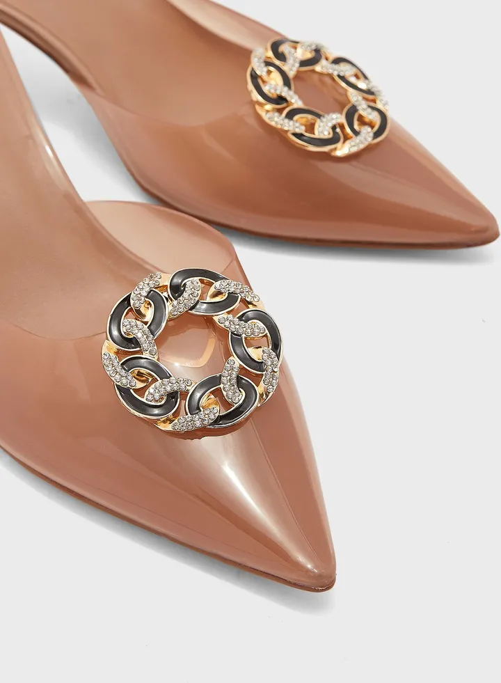 Embellished Shoe Topper