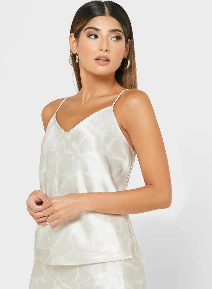 Printed Cami Top