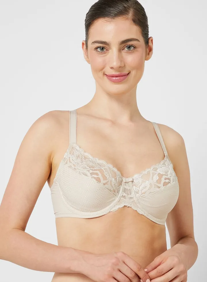 Wild Blooms Minimiser Full Cup Bra