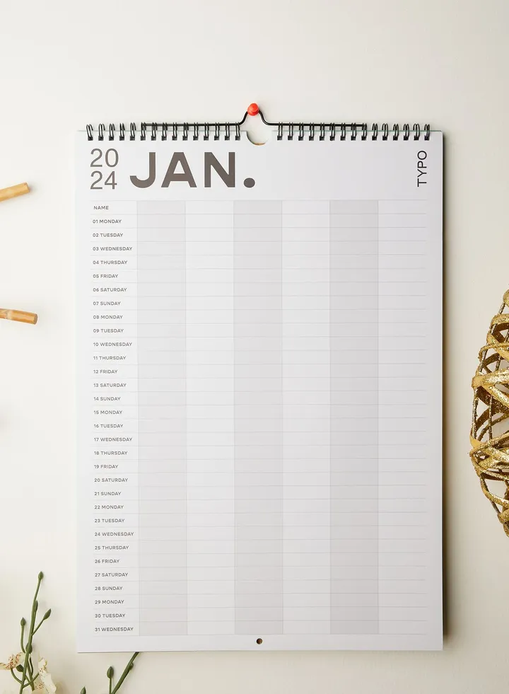2024 Household Calendar