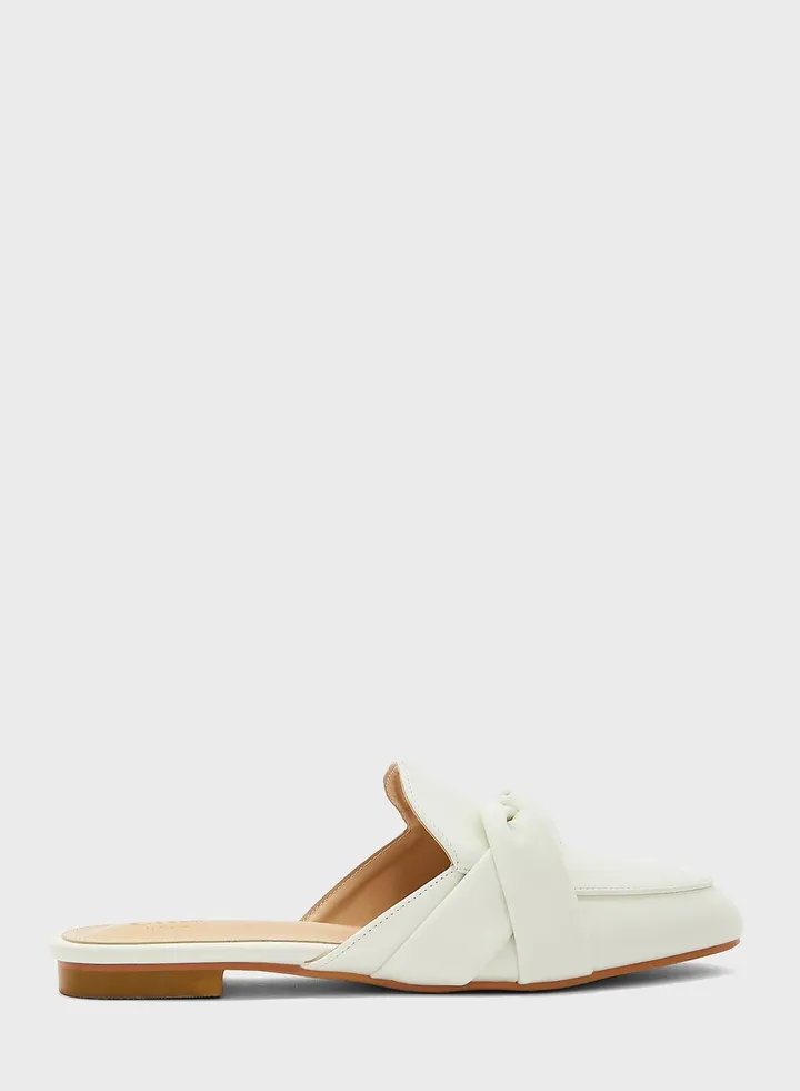 Knotted Mule Loafers
