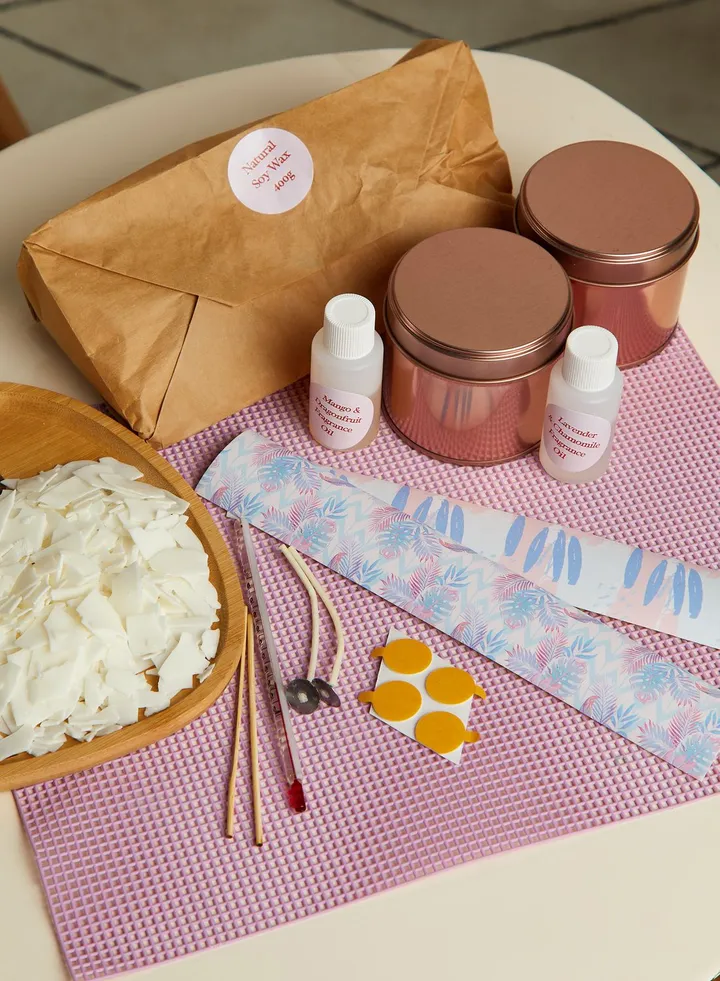 Tin Candle Making Kit