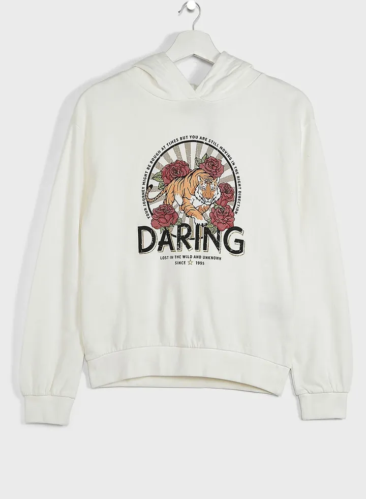Kids Front Graphic Hoodie