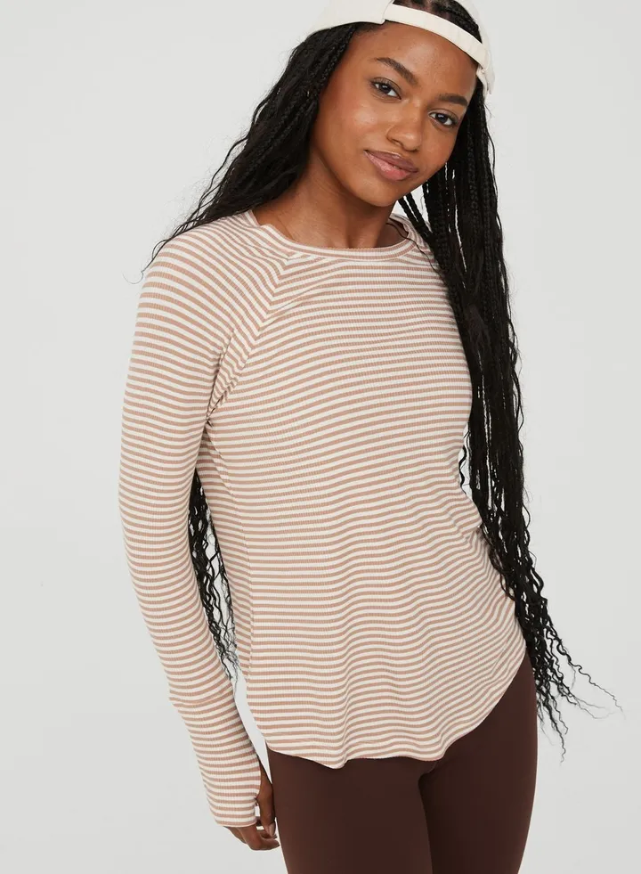 Strappy Crew Neck T-Shirt