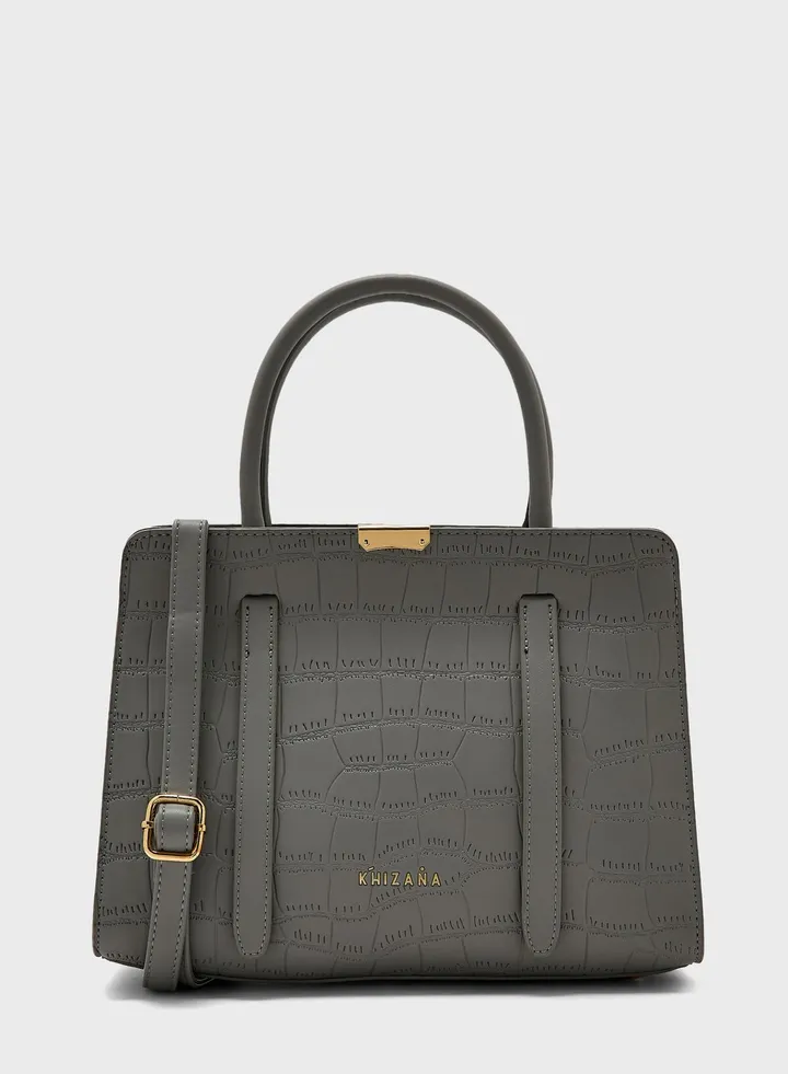Croc Tote Handbag