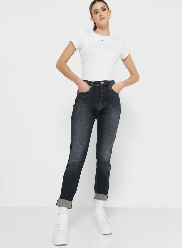 High Waist Skinny Jeans